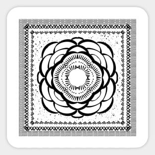 Bandana Rose Sticker